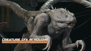 Creature CFX In Houdini | Trailer (Transition From Maya & Ziva And Master Houdini Muscles)