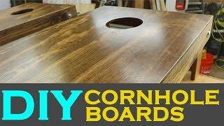 How To Make DIY Cornhole Boards