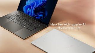 ASUS Zenbook S 16 (UM5606) #AMD | 2024