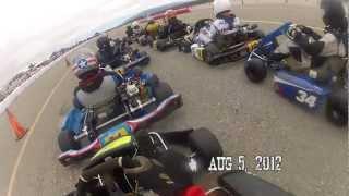 Clone Kart - WKA West Coast - Marina - Aug 5, 2012 Highlights - Ryan Troutwine