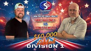 CSC Challenger Series Week 3 - Mike Maloney vs Don Stewart