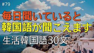 [ワクワク韓国語]  毎日聞いていると韓国語がすらすらと出てきます! 生活韓国語 30文 | 韓国語会話, 韓国語ピートリスニング, 韓国語聞き取り