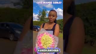 CUTE WAMBOASHLEY ROCKING THE STREETS#nicholaskioko#shorts  #trending#youtubeshorts @commentator254