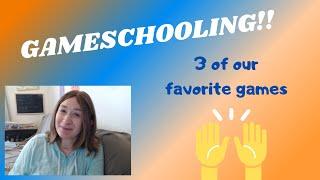 GAMESCHOOLING!!! || Fun games for preschool and elementary ages