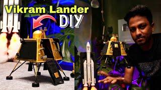 How To Make Vikram Lander from Cardboard | Chandrayaan 3