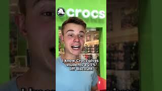 Crocs Secret Discount!  #crocs #crocsoriginal #shoes