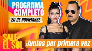 ¡Cazzu COMPARTIRÁ escenario con Pepe Aguilar! | Sale el Sol Completo | 20/11/2024