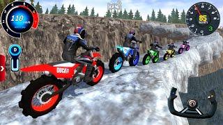 Impossible Dirt Bike Stunts Driving - Extreme Off-Road Racing Simulator 3D - Android GamePlay #1