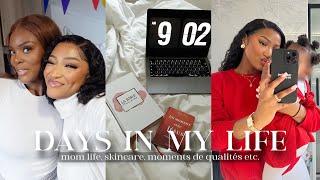 DAYS IN MY LIFE VLOG: MOM LIFE, SKINCARE, MOMENTS DE QUALITÉS ETC.