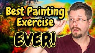 Become a Better WET ON WET Oil Painter By Doing This!