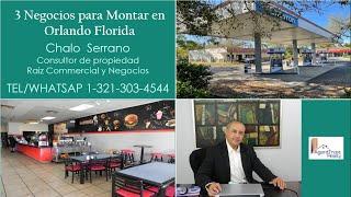 3 Negocios exitosos para montar en Orlando Florida