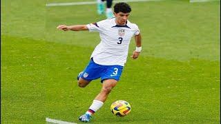 Manu Romero VS Italia U-15 (Debut With USMNT)