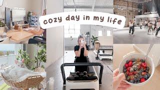 cozy days in my life  | slow mornings w/ coffee, unboxing cat goodies, pilates & first dance class