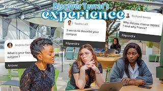 OMNES International x INSEEC MSc : Discover Tevrat' experience about studying in France !