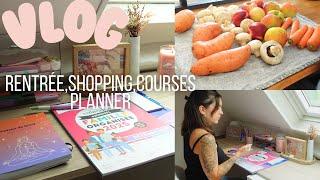 VLOG • RENTRÉE SHOPPING PLANNER ️️