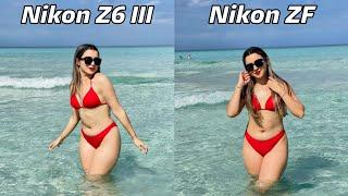 Nikon Z6 III vs Nikon Zf Camera Comparison