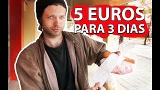 How to eat for 3 days with ONLY 5 EUROS (very nice meals)