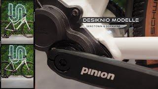 DESIKNIO Dopamine & Serotonin mit Pinion-Getriebe | Extrem leichte Hightech Urban E-Bikes ️