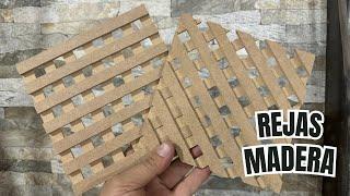 FRESADORA de REJAS de madera - MESA de ROUTER