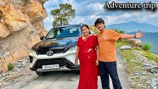 Adventure trip with mummyji in fortuner 