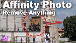 Remove ANYTHING From a Photo Using Affinity Photo