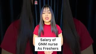 Salary of a GNM Nurse ‍️ #youtubeshorts #salary #nursing #gnm