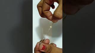 diy dainty jewellery set #part 2  ️️creative by anjali shah art and craft