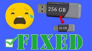 Restore USB Flash Drive to Full Capacity After Installing Windows