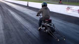 Pizza Boys Small block predator goes 8.55@70mph