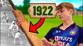 Testing The Worlds Oldest Cricket Bat…