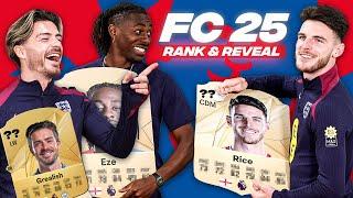 "Almost A Silver Card!" | Eze, Grealish & Rice Rank Their EA FC 25 Cards | EA FC 25 Rank & Reveal