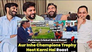 Aur Inhe Champions Trophy Host karni hai Pakistan Reaction On Champions Trophy 2025 Roast Twibro