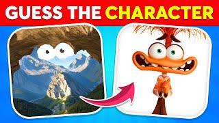 Guess the INSIDE OUT 2 Characters by ILLUSION  Squint Your Eyes | Inside Out 2 Movie Quiz