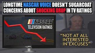 Longtime NASCAR Voice Doesn't Sugarcoat Concerns About Shocking Drop in 2023 Television Ratings