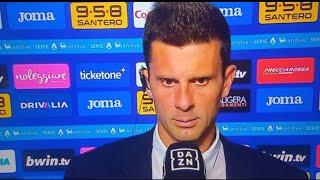 Thiago Motta intervista post Verona-Juventus (0-3)"saremo al massimo contro la  Roma"