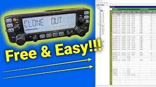 Ham Radio: Icom IC-2730 Software Programming Highlights