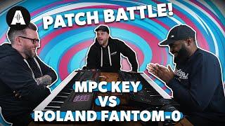 Patch Battle Feat. Mike Patrick & Dan Bingham - Akai MPC Key vs Roland Fantom-0