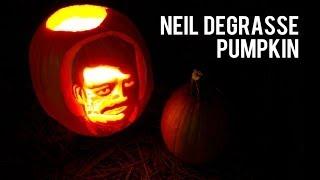 Neil deGrasse Tyson Pumpkin