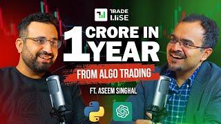  Algo Trading for Retail traders : The power of AI | Aseem singhal and Akshay Gulati | Podcast