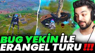 BUG YEKİN İLE ANORMAL ERANGEL TURU !! RANKED PUBG Mobile