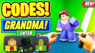 ️New️ ALL WORKING CODES For Destroy Grandma 2024 - Roblox Destroy Grandma Codes 2024