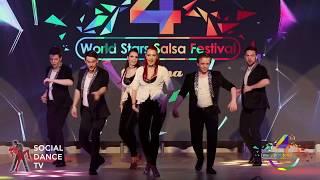 Step in 2 Salsa  - Bachata Show | 4th World Stars Salsa Festival