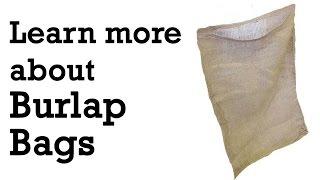 Burlap Bags & Burlap Sacks: 14"x26", 22"x36", 24"x40" - Sandbaggy.com