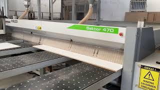 Biesse Sektor 470 Panel Ebatlama Makinesi #biesse #sektor470 #ebatlama #panelebatlama #marcusmakine