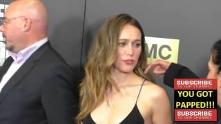 Alycia Debnam Carey at the Fear The Walking Dead Season 2 Premiere at Cinemark Playa Vista in Los An