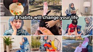 8 healthy habits to start 2025 / This video will change your life