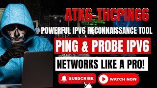 Certified Ethical Hacking/ The Hacker Choice's IPv6 Attack ToolKit Tool/#subscribe #like #share