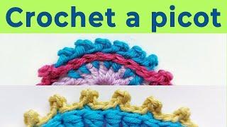 Best way to crochet a picot