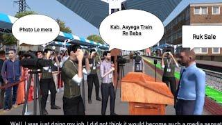 Train Let hogya Ab kya hoga? !! india train Simulation 2024#gaming #train