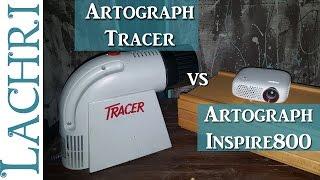 Artograph Tracer and Inspire 800 projectors   w/ Lachri